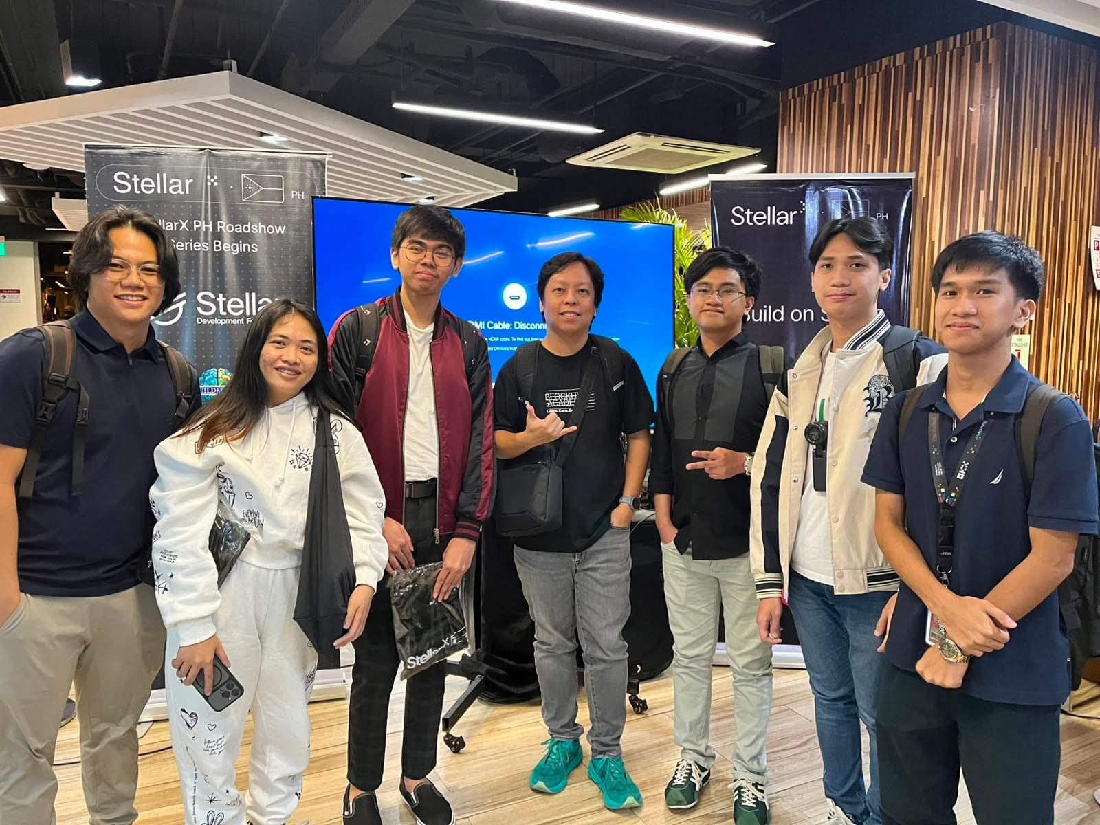The Artisam Labs team at the StellarX Demo Day