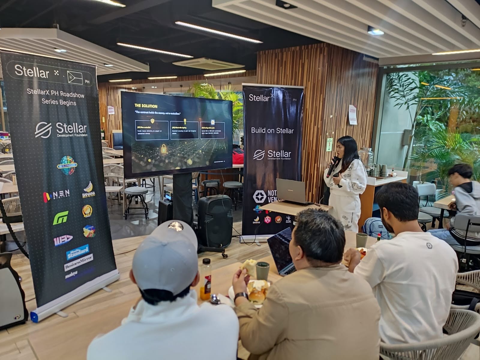 GGG demo at the StellarX Demo Day