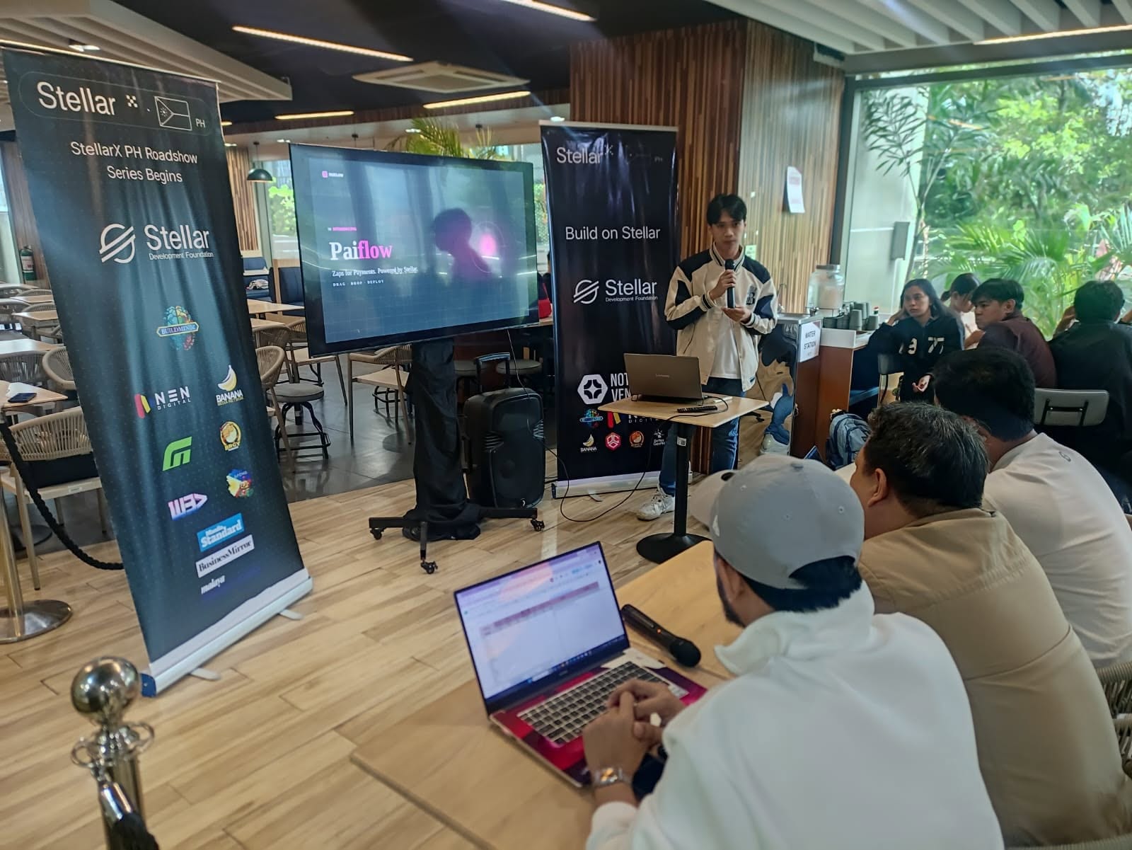 Paiflow demo at the StellarX Demo Day