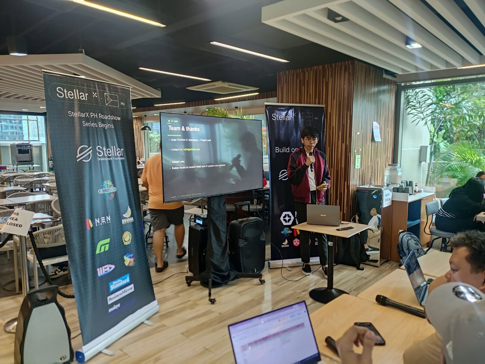 xGameFi demo at the StellarX Demo Day